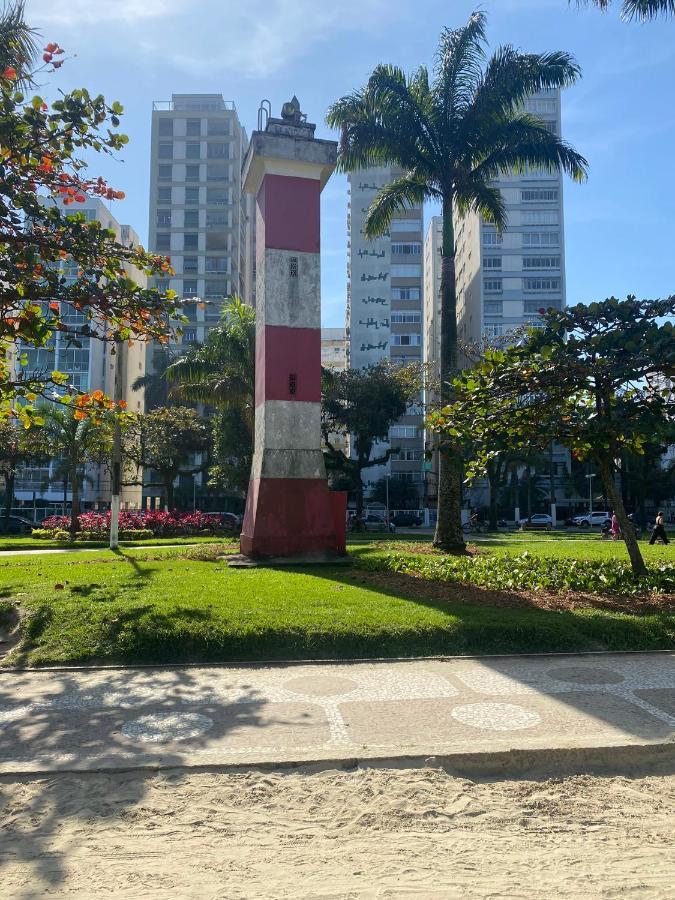 Apartamento Agradavel Em Santos Na Rua Da Praia. ภายนอก รูปภาพ
