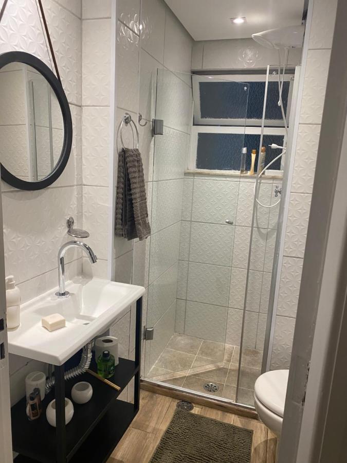 Apartamento Agradavel Em Santos Na Rua Da Praia. ภายนอก รูปภาพ